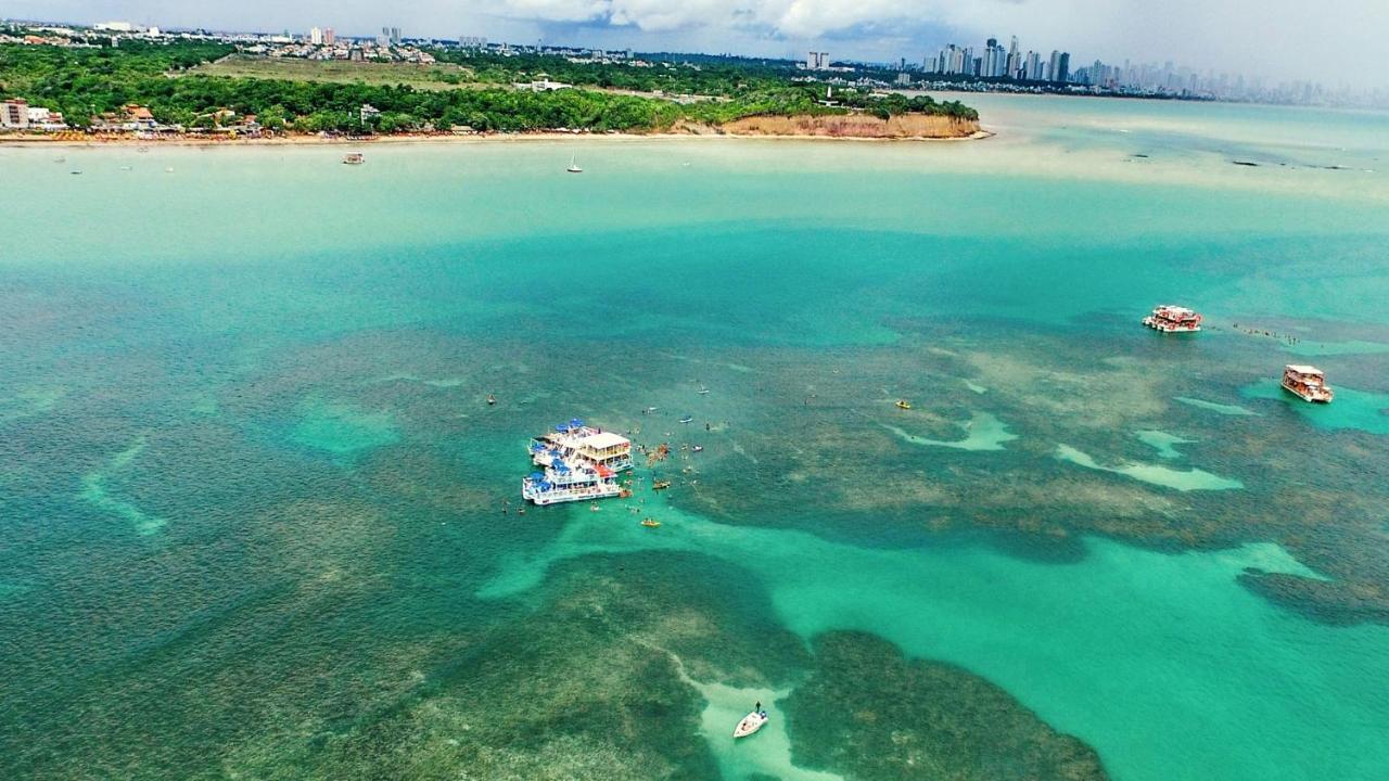 Sonia Flats Tambau - Flat Com Vista Mar Na Orla De Joao Pessoa Aparthotel Exteriör bild